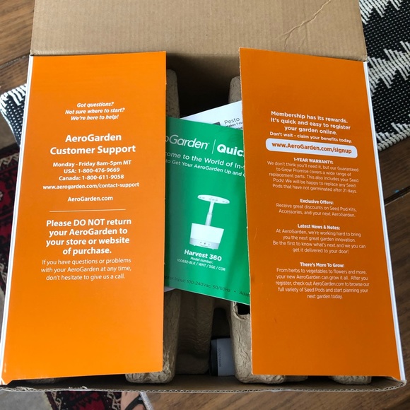 AeroGarden Harvest 360 New In Box - Picture 5 of 6